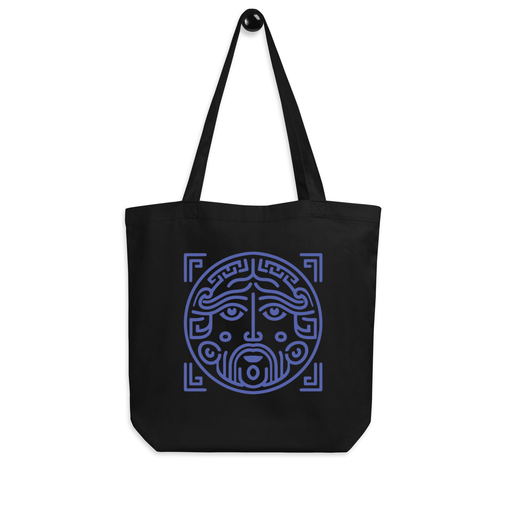 hellenic-inspired tote bag