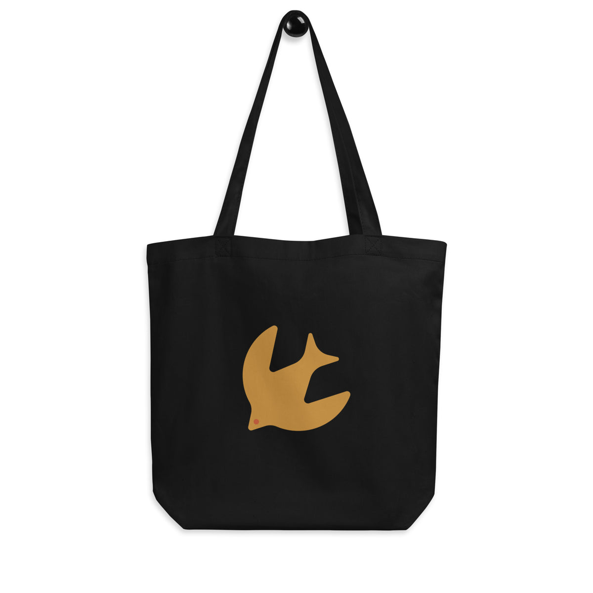 indian feather–inspired tote bag