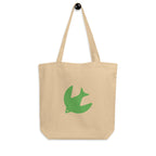 atlantic tide–inspired tote bag