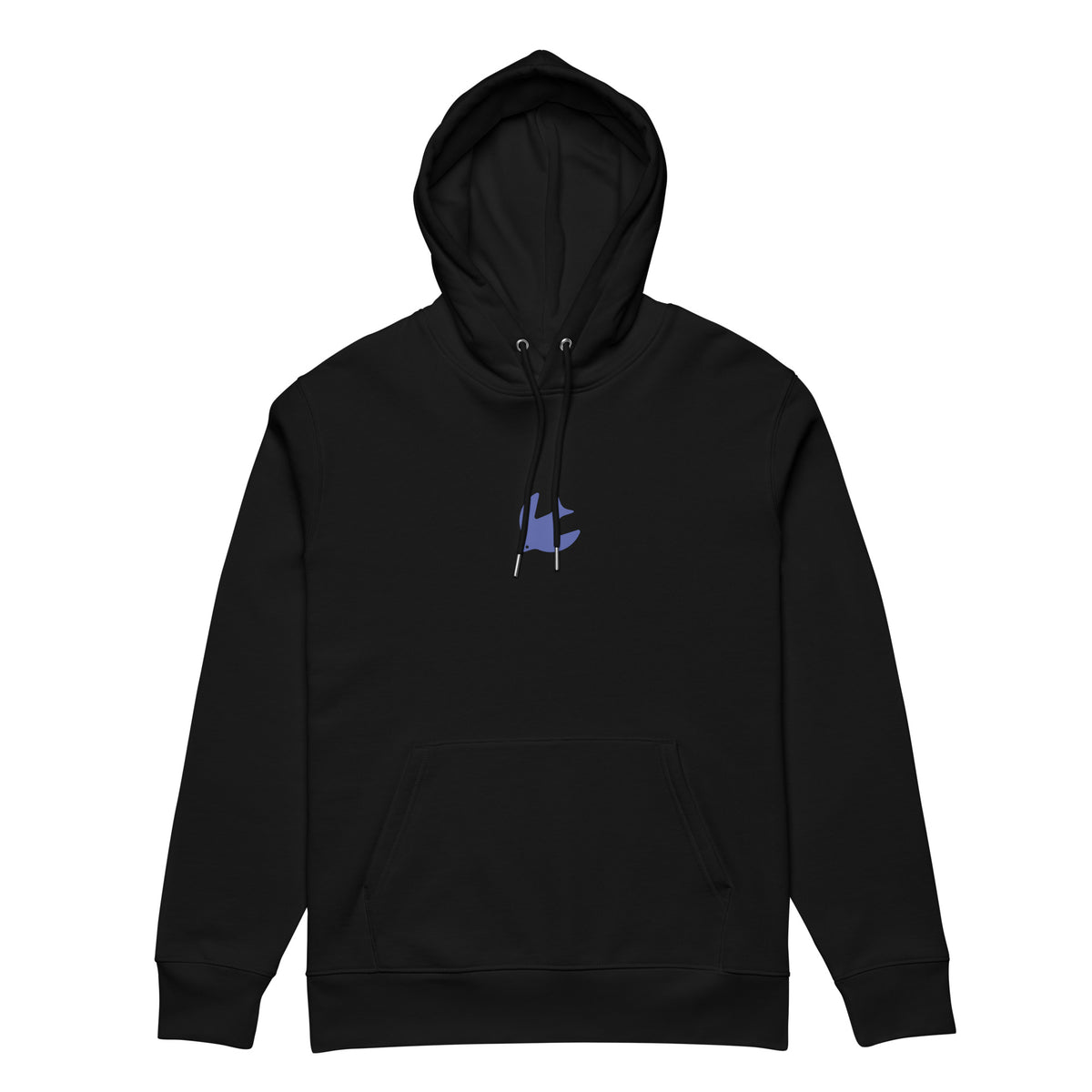 brazilian shark–inspired (deep blue) hoodie