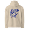 brazilian shark–inspired (deep blue) hoodie
