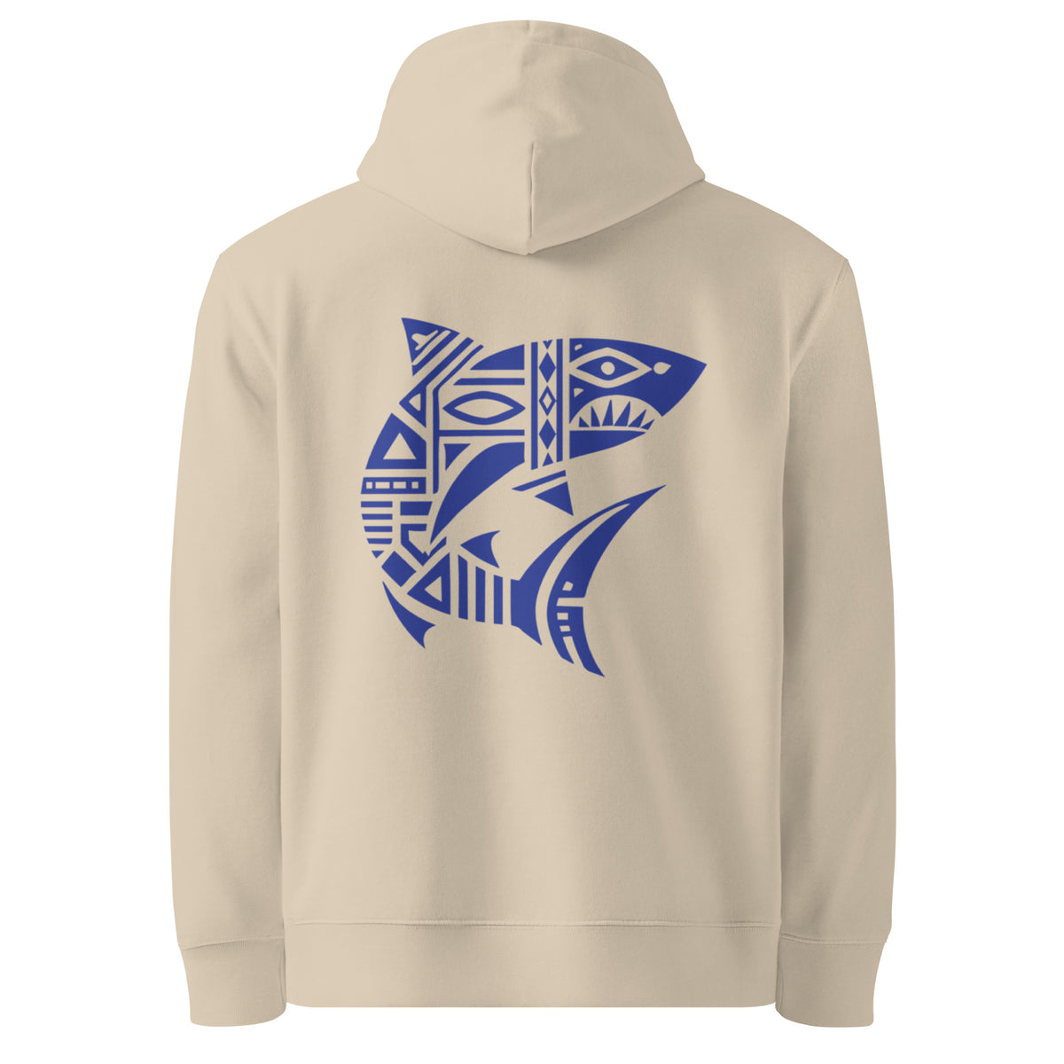 brazilian shark–inspired (deep blue) hoodie