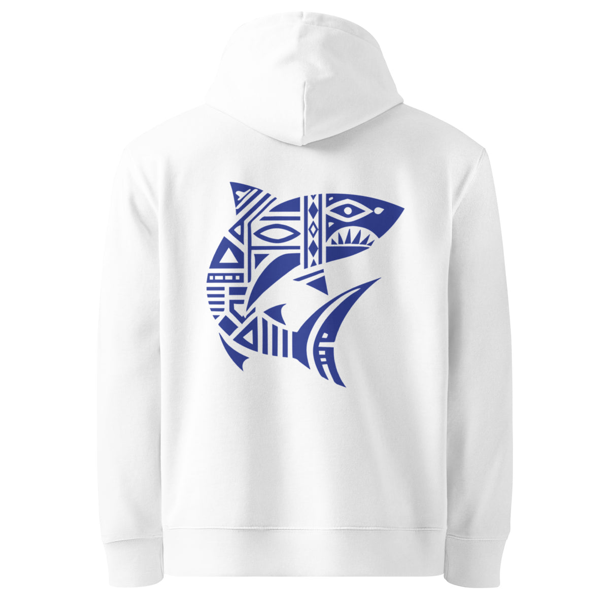 brazilian shark–inspired (deep blue) hoodie