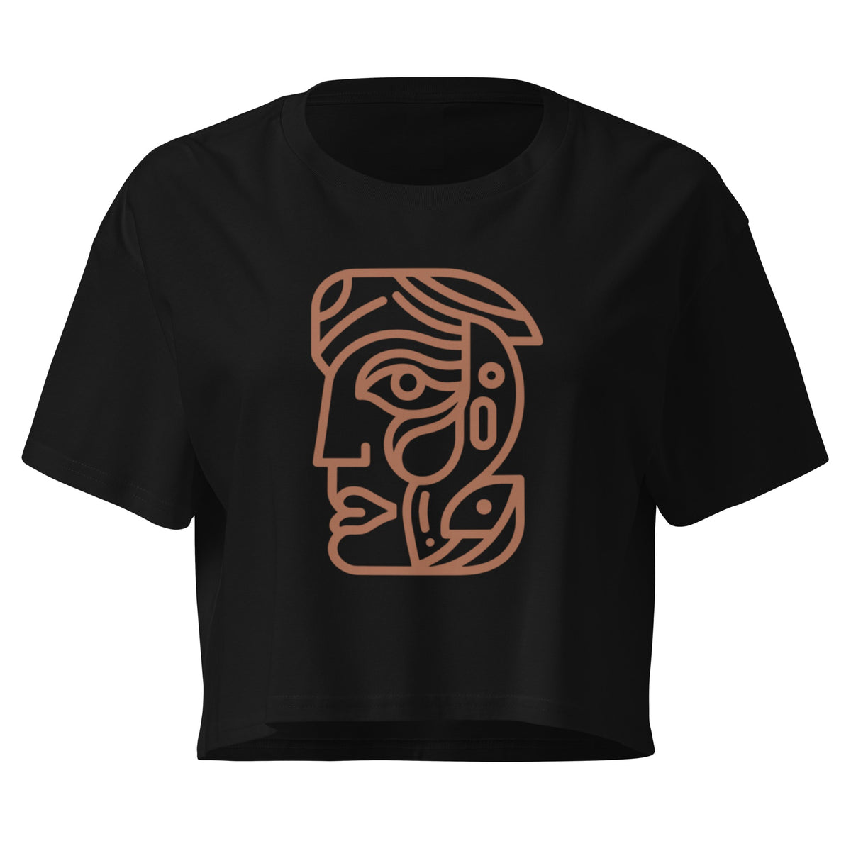 atacama inspired (earth clay) crop top