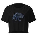 iberian cuttlefish–inspired (nomad blue) crop top