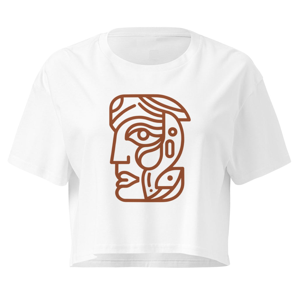atacama inspired (earth clay) crop top