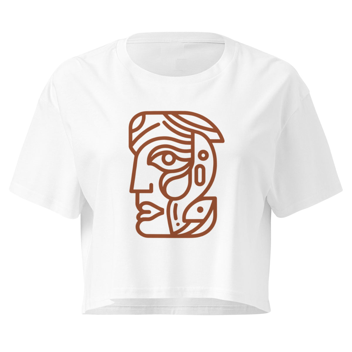 atacama inspired (earth clay) crop top