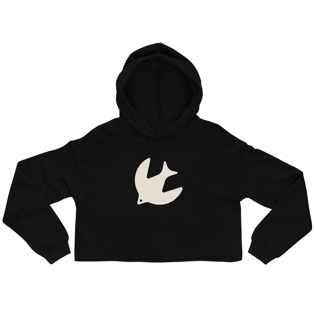 CarmicWorks icon women's crop hoodie