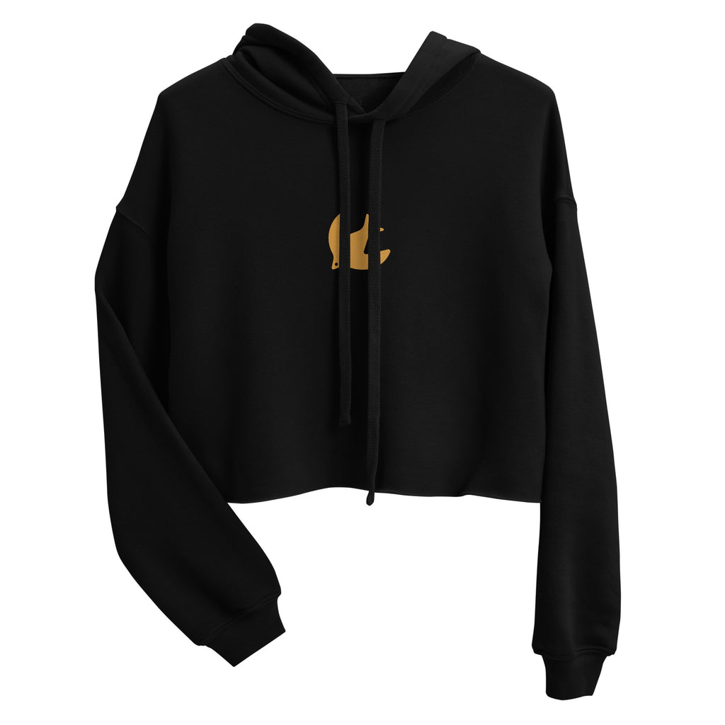 american indian-inspired (sunstone yellow) crop hoodie