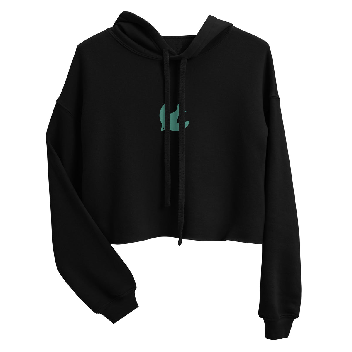 american indian-inspired (verdant spirit) crop hoodie