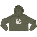 CarmicWorks icon women's crop hoodie